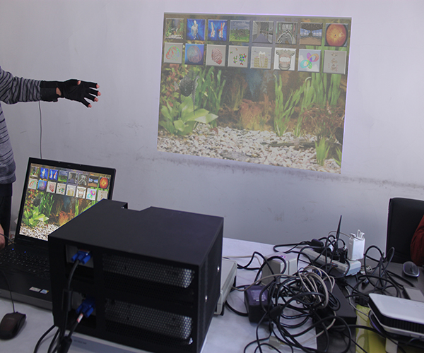 便携式光谱立体投影系统+数据外设虚拟实验